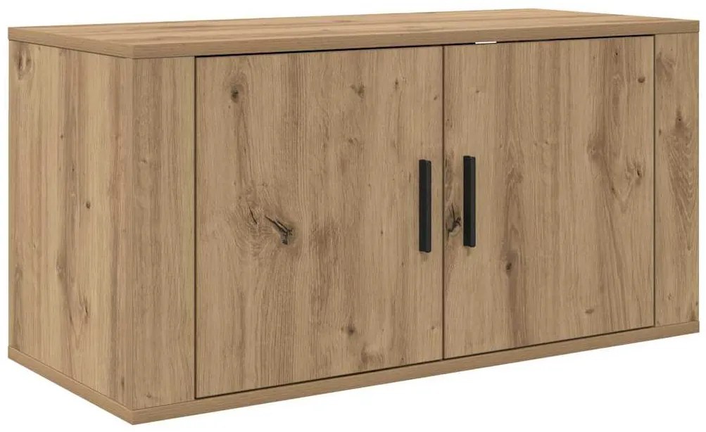 vidaXL Σετ Βαθμιδωτών Ντουλαπιών Τηλεόρασης 3 pcs Artisan Oak