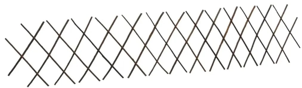 vidaXL Καφασωτό Φράχτης 5 τεμ. 180 x 30 εκ. από Ιτιά