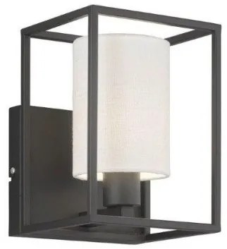 Απλίκα Φωτιστικό Τοίχου Μαύρο-Λευκό Gilli 30405 Fischer Honsel-30405-Μαύρο-Λευκό 30405