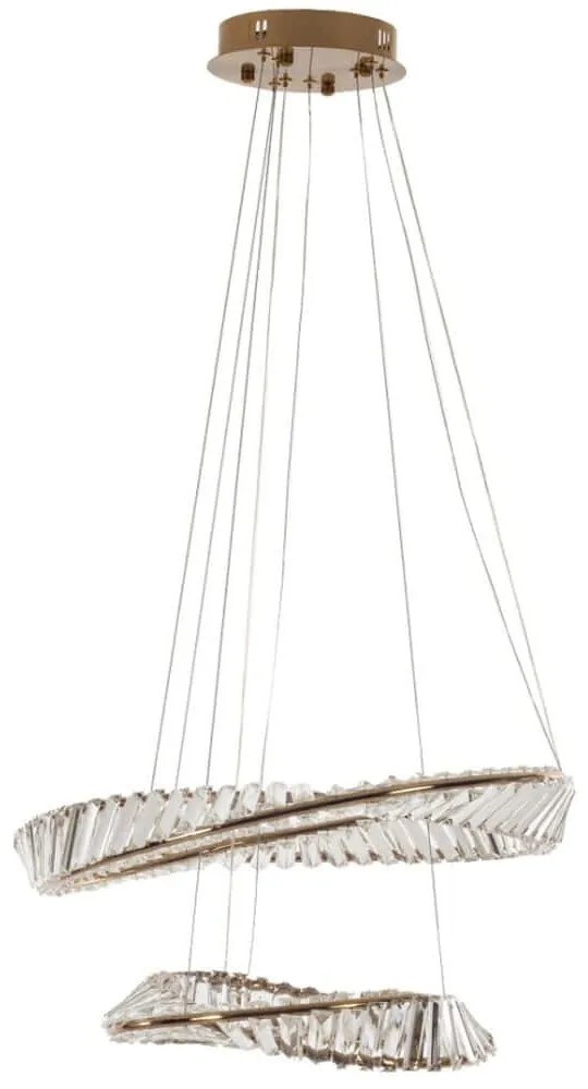 Φωτιστικό Οροφής Iron 023-3368 82cm Led 20W 3000K Gold Artekko
