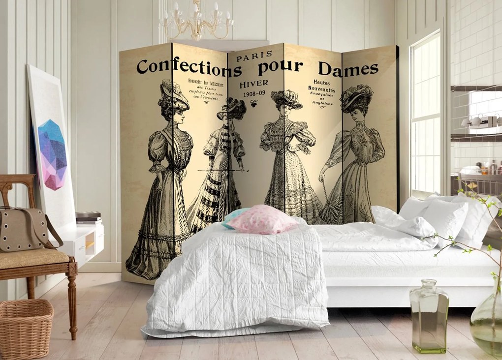 Διαχωριστικό με 5 τμήματα - Confections pour Dames II [Room Dividers] 225x172