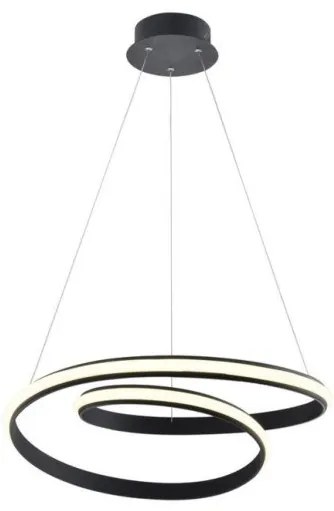 Κρεμαστό Φωτιστικό Οροφής Sigma Μαύρο 120Χ55 4247900 Viokef-4247900-Μαύρο 4247900