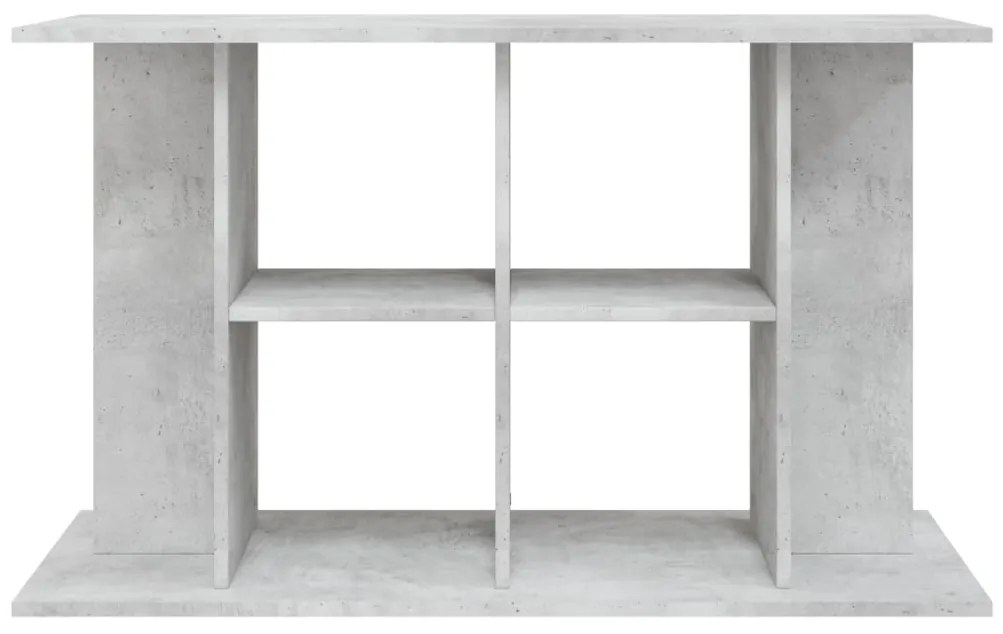 vidaXL Βάση Ενυδρείου Γκρι Σκυροδ. 100x40x60 εκ. Επεξεργασμένο Ξύλο