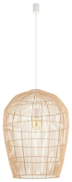 Κρεμαστό Φωτιστικό Οροφής E27 25W IP20 Haiti L Nowodvorski-11165-Καφέ 11165