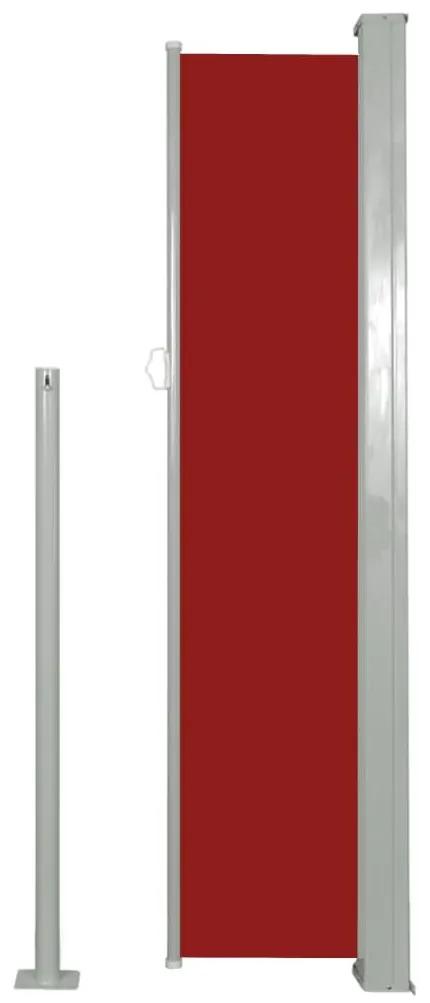 Σκίαστρο Πλαϊνό Συρόμενο Κόκκινο 140 x 300 εκ. - Κόκκινο