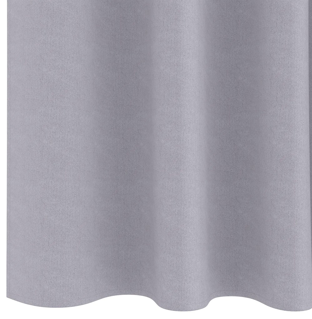 vidaXL Κουρτίνες 2 pcs Μεταλλικό Γκρι 225 x 140 εκ. Πολυεστέρας