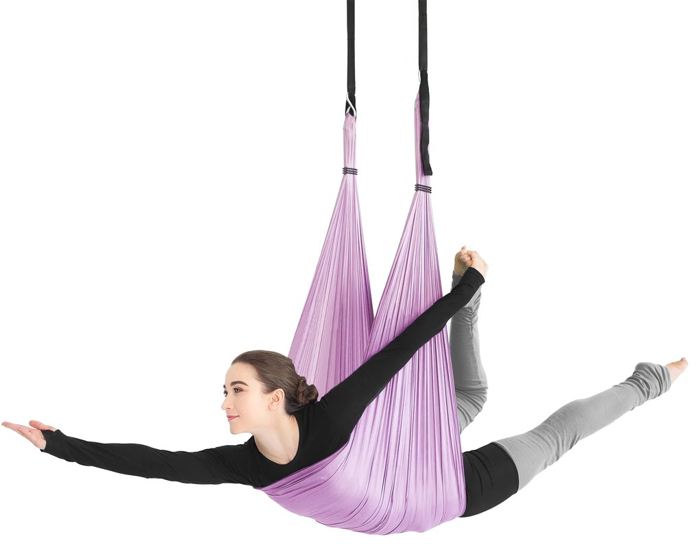 Amila Κούνια Yoga 40D (Less Elastic) 5m Violet (96926)