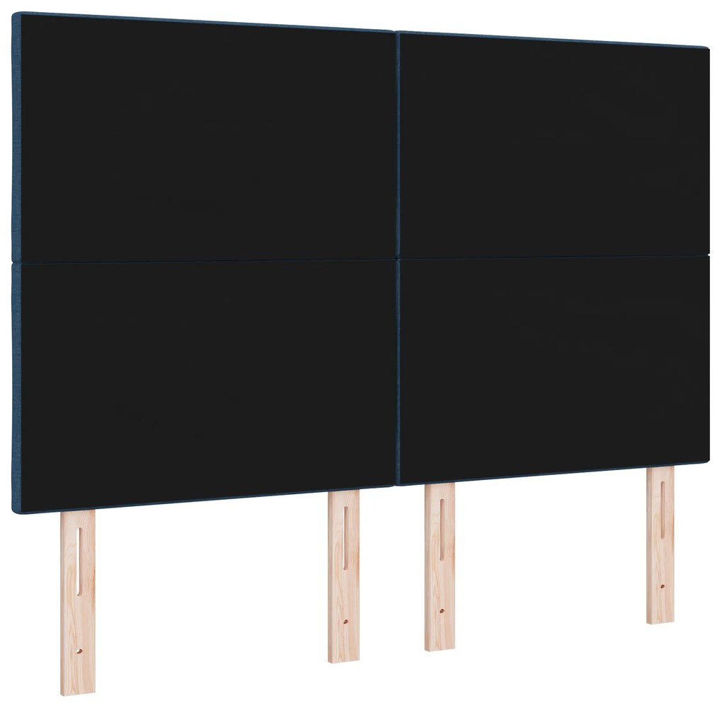 vidaXL κεφαλάρι  Μπλε 140 cm Υφασμάτινο Διαμαντιών