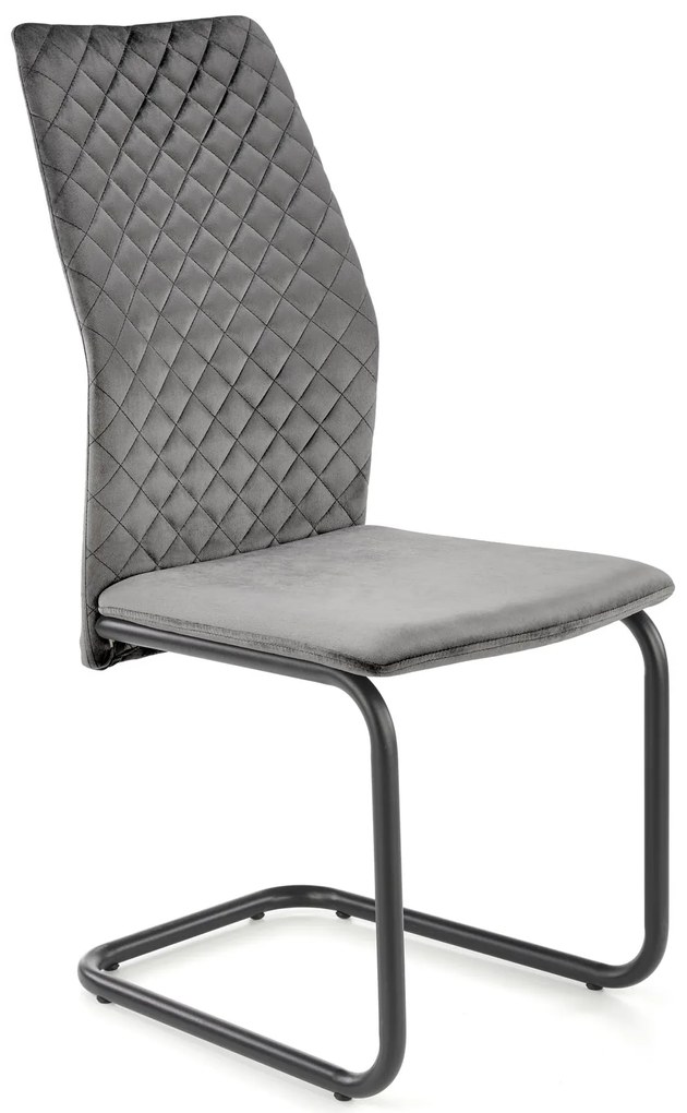 K444 chair color: grey DIOMMI V-CH-K/444-KR-POPIELATY DIOMMI-60-21217