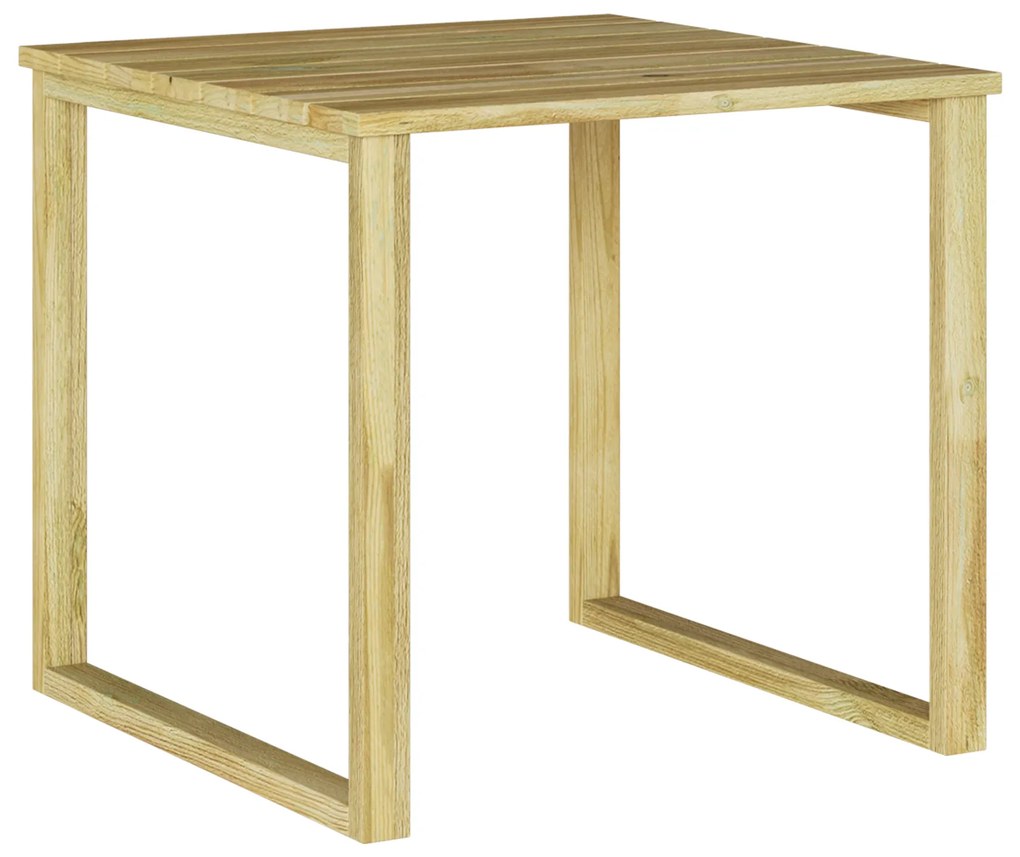 vidaXL Τραπέζι Χαλάρωσης 50.5x50.5x46 εκ. Κατεργασμένο Πεύκο