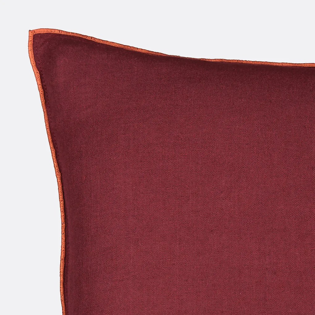 Μαξιλαροθήκη μονόχρωμη από λινό/βαμβάκι, Warna