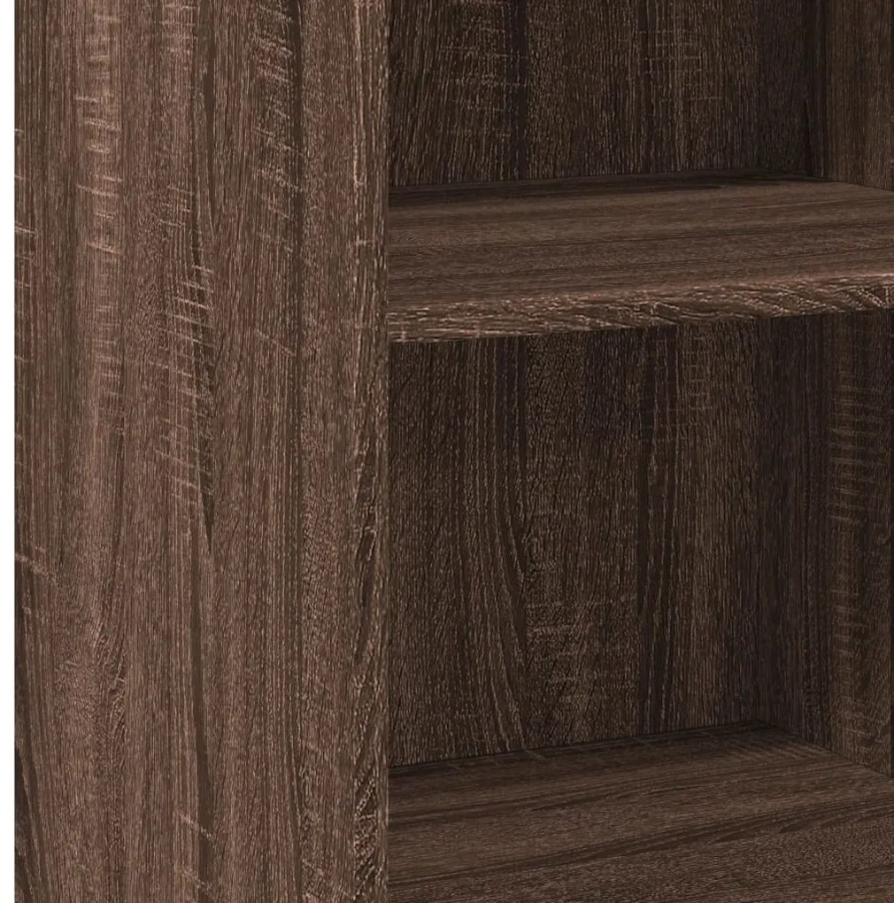vidaXL Μπουφές Καφέ Δρυς 45x41x93 εκ. από Επεξεργασμένο Ξύλο