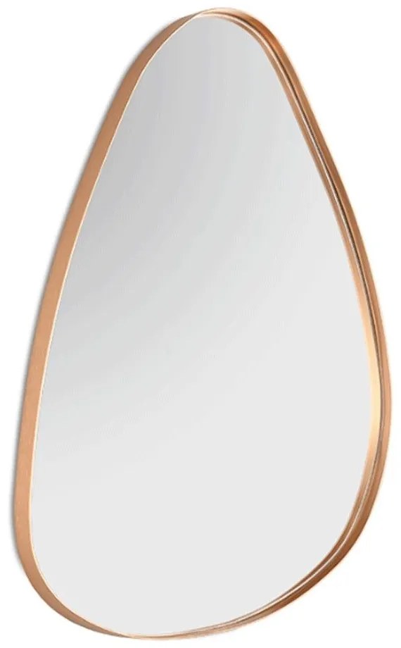 Καθρέπτης Τοίχου Britta 1430879 35x50cm Gold Mirrors &amp; More Metal, Glass