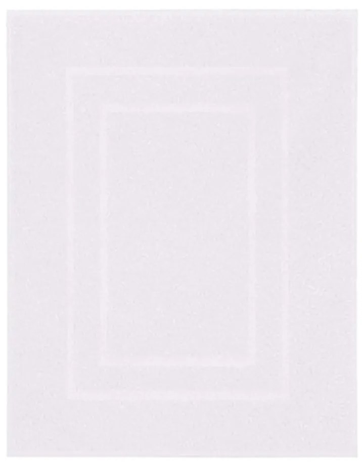 Kleine Wolke 430245 Bath Mat "Plaza" 60x80cm White