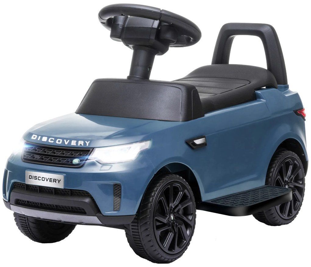 AIYAPLAY Ηλεκτρικό Αυτοκίνητο για Παιδιά 6V, Land Rover, Λειτουργία Οδήγησης/Σπρωξίματος, Προβολείς, Μουσική, Ανοιχτό Μπλε