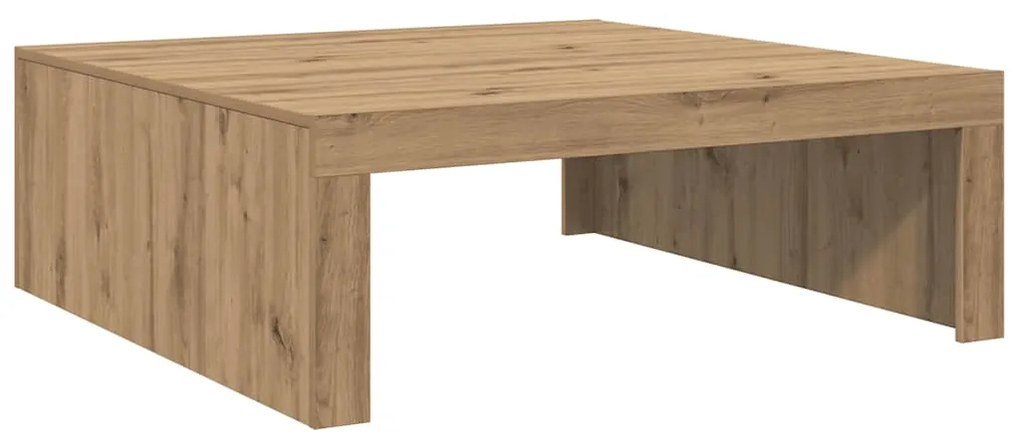 vidaXL Τραπεζάκι Σαλονιού Artisan Δρυς 100x100x35 εκ. Επεξ. Ξύλο