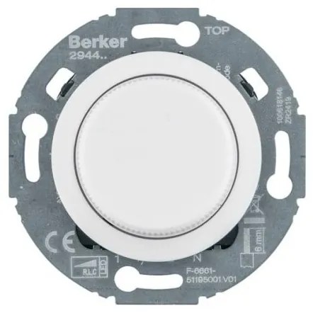Ρυθμιστής Φωτισμού Dimmer Λευκό UNIVERSAL 420W/LED 100W Berker 1930 294410 Hager-294410-Λευκό 294410