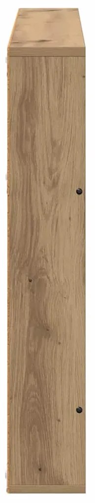 vidaXL Ράφι Περιοδικών Artisan Oak 100 x 12 x 70 εκ Επεξεργασμένο ξύλο