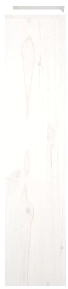 vidaXL Κάλυμμα Καλοριφέρ Λευκό 210x21x85 εκ. από Μασίφ Ξύλο Πεύκου
