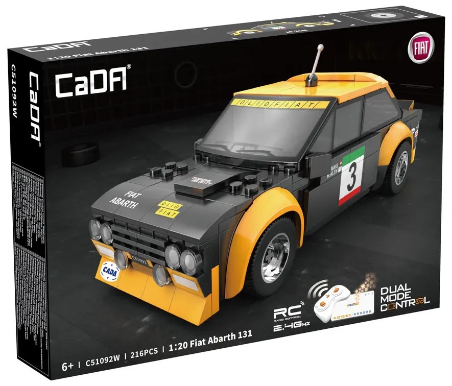 Cada Fiat Abarth 131 Smart RC Dual Mode Control