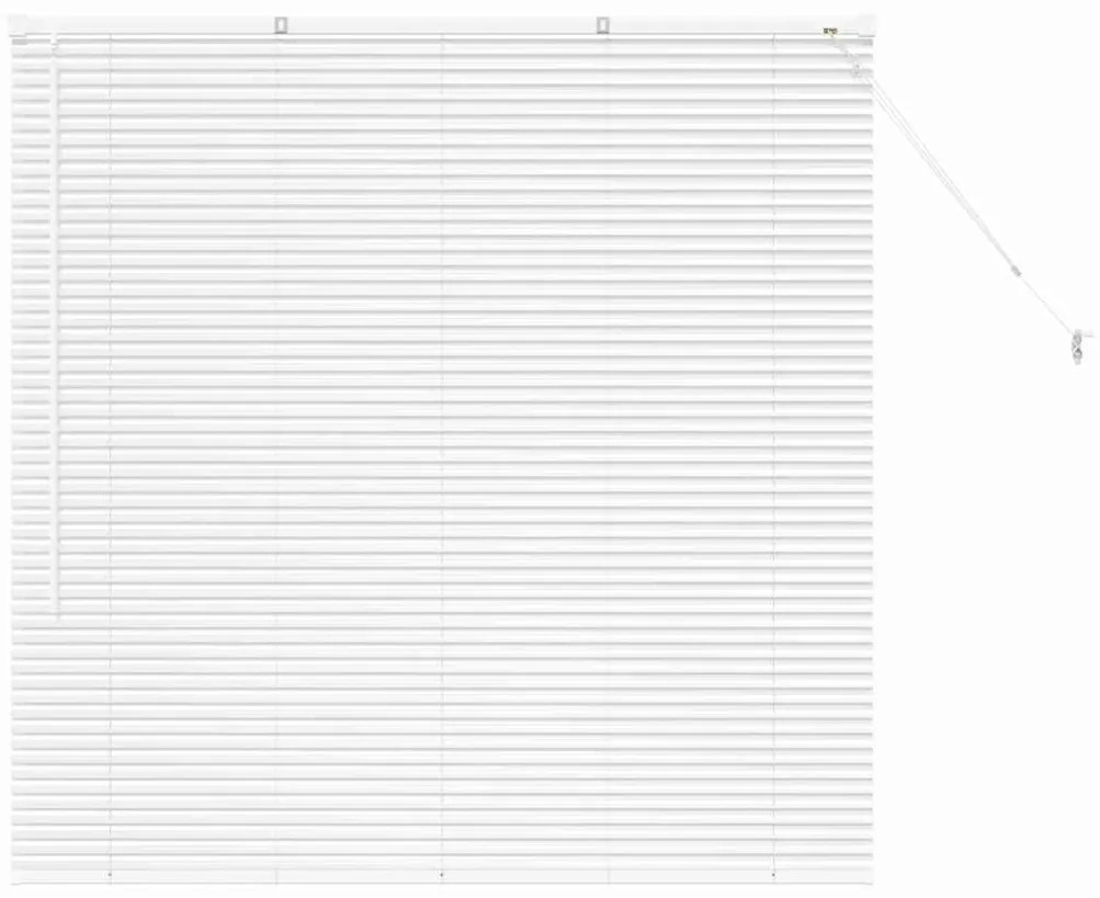 vidaXL Ρολό Παραθύρου με κουρτίνες Άλλο Λευκό 80 x 130 εκ Αλουμίνιο