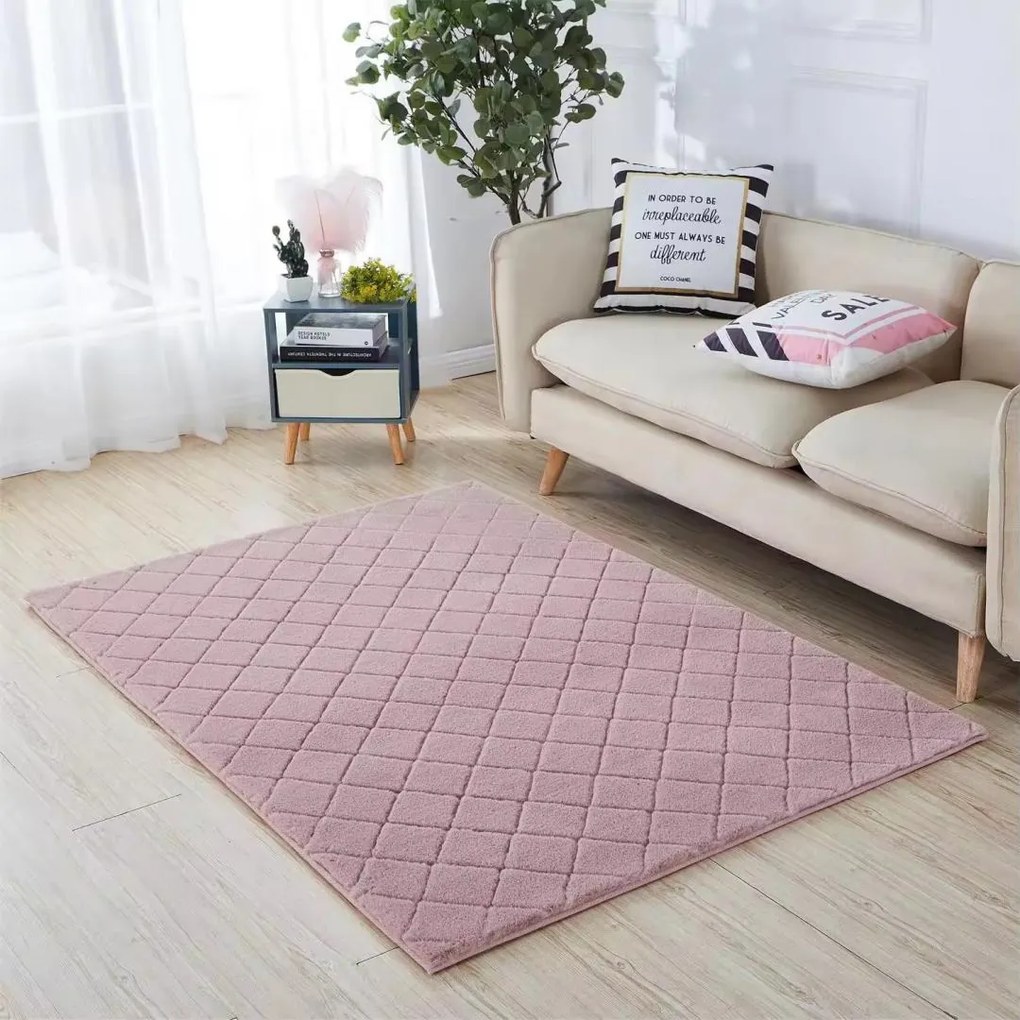 Heinner HR-LAVIRUG160-RSE Χαλί Ορθογώνιο 160X230 CM ROSE