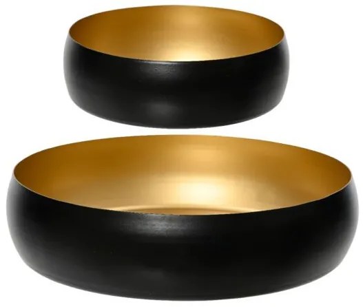 Beauty Home Μεταλλικοί Δίσκοι Σέτ 2 τμχ  Ø22 x 5 cm