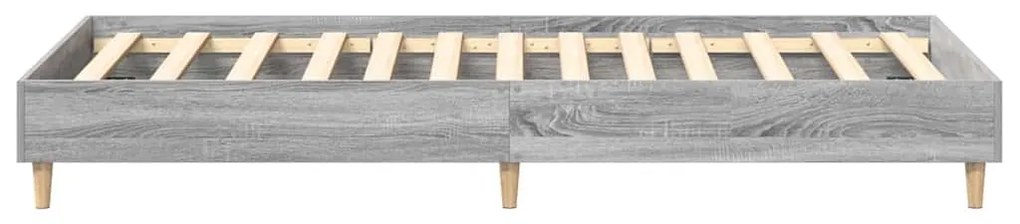 Πλαίσιο κρεβατιού χωρίς στρώμα Γκρι Sonoma 100x200 cm - Γκρι