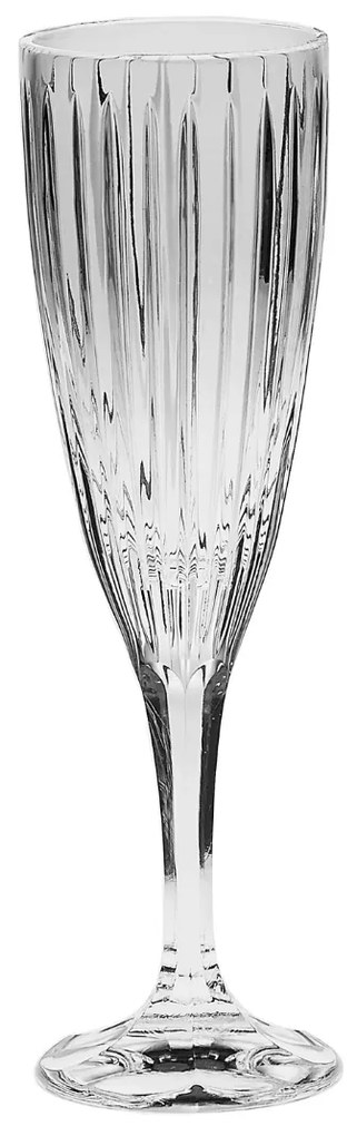 Ποτήρι Σαμπάνιας 180ml Skyline - Crystal Bohemia - 6 ΤΜΧ