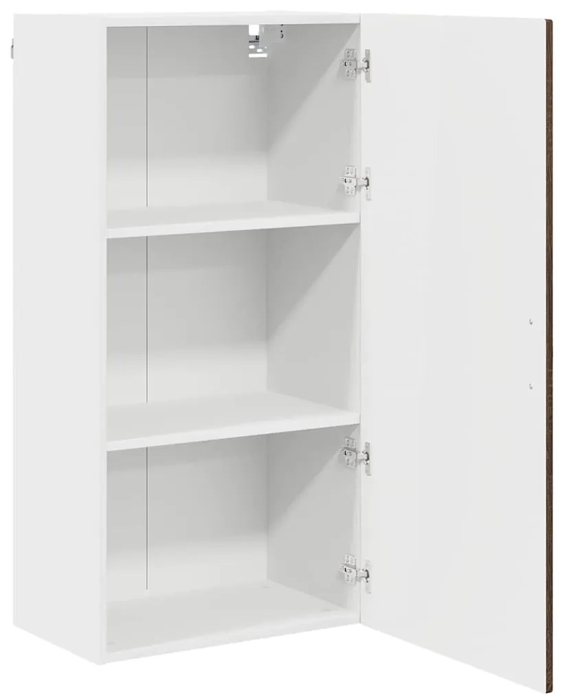 vidaXL Ντουλάπα Κουζίνας με ράφι Επιτοίχιο Καφέ δρυς 50 x 31 x 100 εκ.