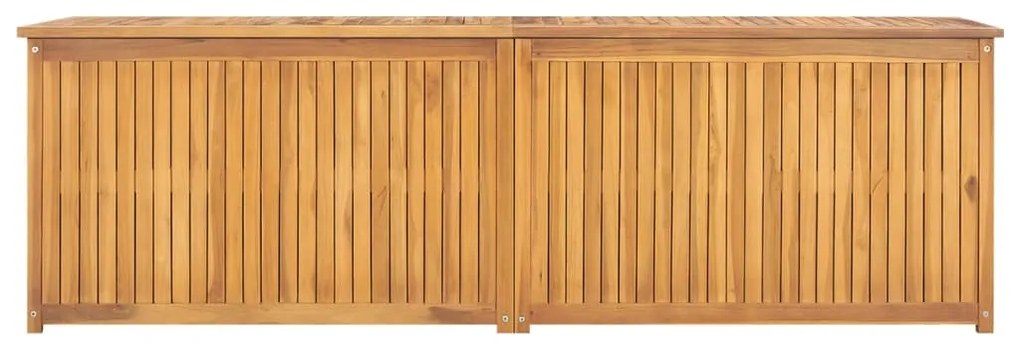 Μπαούλο Κήπου 175 x 50 x 55 εκ. από Μασίφ Ξύλο Teak - Καφέ