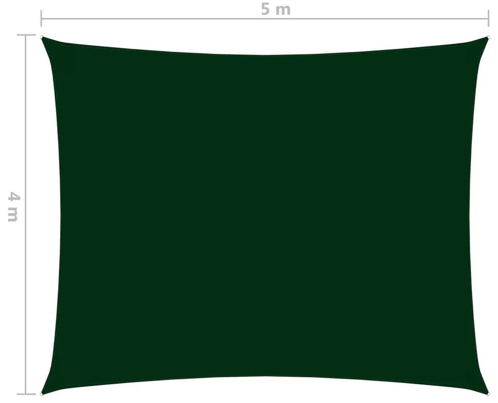 Πανί Σκίασης Ορθογώνιο Σκ. Πράσινο 4 x 5 μ. από Ύφασμα Oxford - Πράσινο