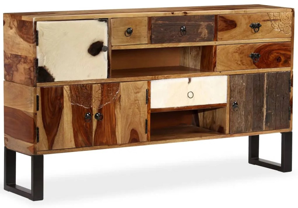 vidaXL Μπουφές 140 x 30 x 80 εκ. από Μασίφ Ξύλο Sheesham