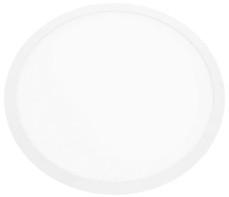 Panel Led Χωνευτό Plato4865RW 48W 6500K 3800lm White Aca Στρόγγυλο Αλουμίνιο