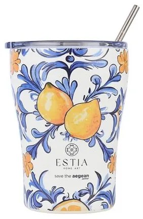 Estia Θερμός - Κούπα Coffee Mug Save the Aegean 350ml Amalfi Coast 01-31756