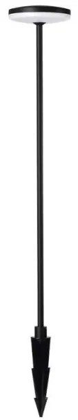 Επιδαπέδιο Φωτιστικό Κήπου LED 13W 3000K Μαύρο IP65 4289500 Helen Viokef-4289500-Μαύρο 4289500
