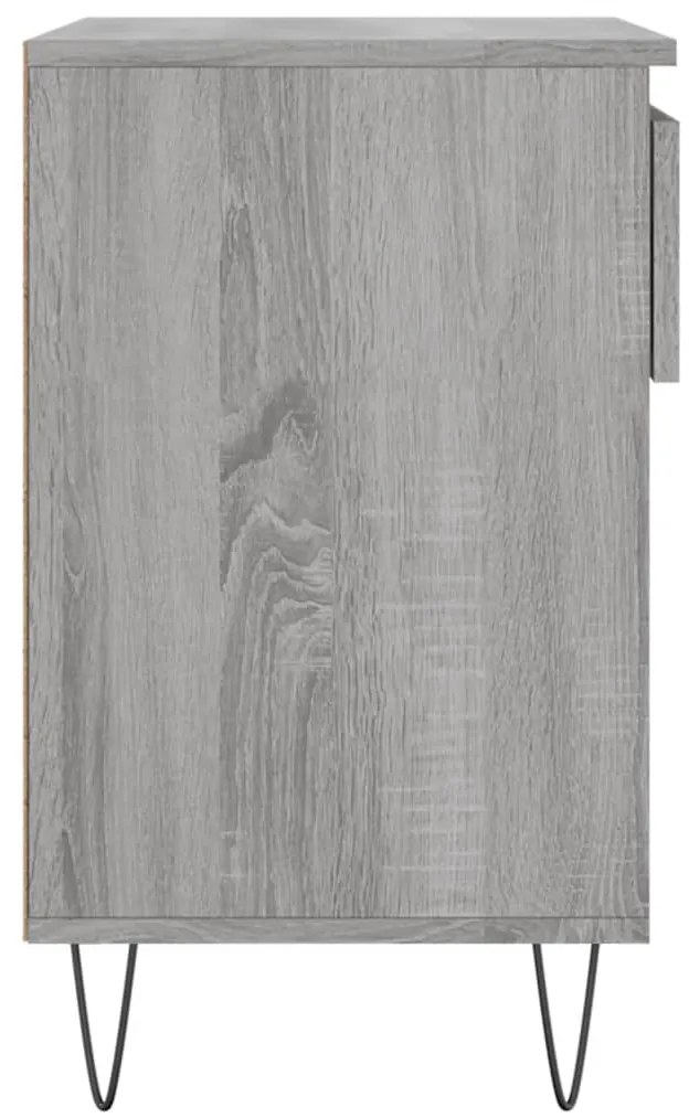vidaXL Παπουτσοθήκη Γκρι Sonoma 70x36x60 εκ. από Επεξεργασμένο Ξύλο