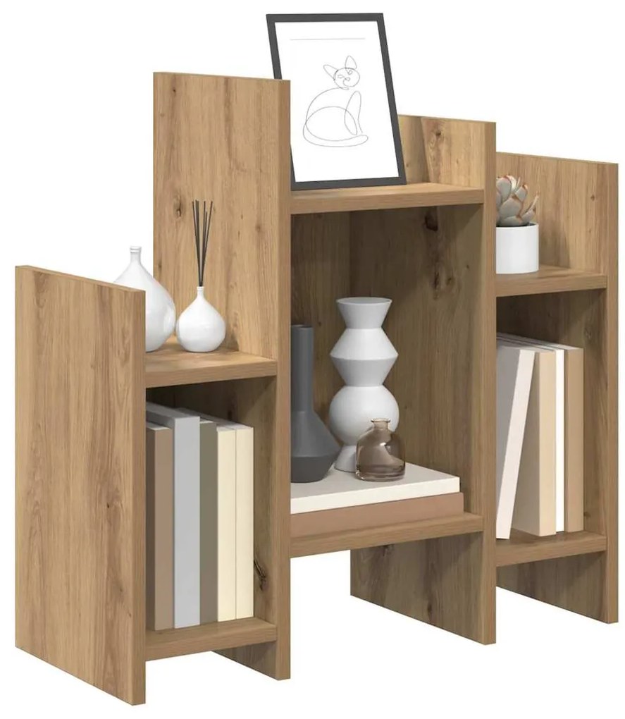 vidaXL Βοηθητικό ντουλάπι artisan δρυς 60 x 26 x 60 εκ.