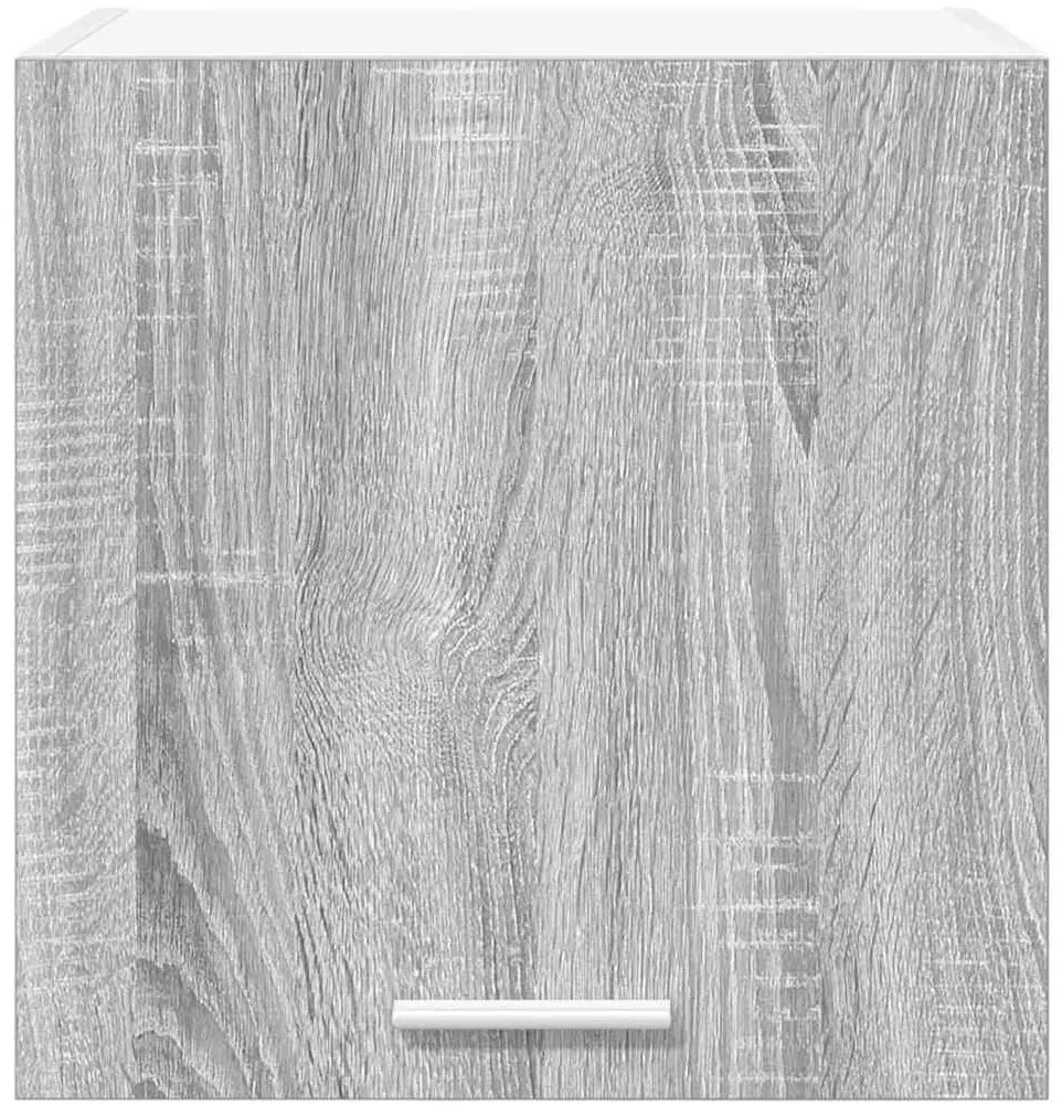 vidaXL Κρεμαστό ντουλάπι Γκρι Σομόνα και Λευκό 40 x 31 x 40 εκ.