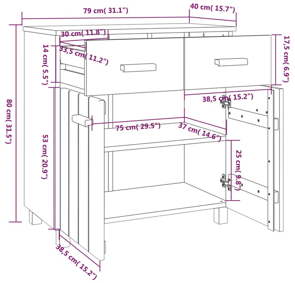 ΝΤΟΥΛΑΠΙ ΑΠΟΘΗΚΕΥΣΗΣ ΚΑΦΕ ΜΕΛΙ 79X40X80 ΕΚ. ΜΑΣΙΦ ΞΥΛΟ ΠΕΥΚΟΥ 340436