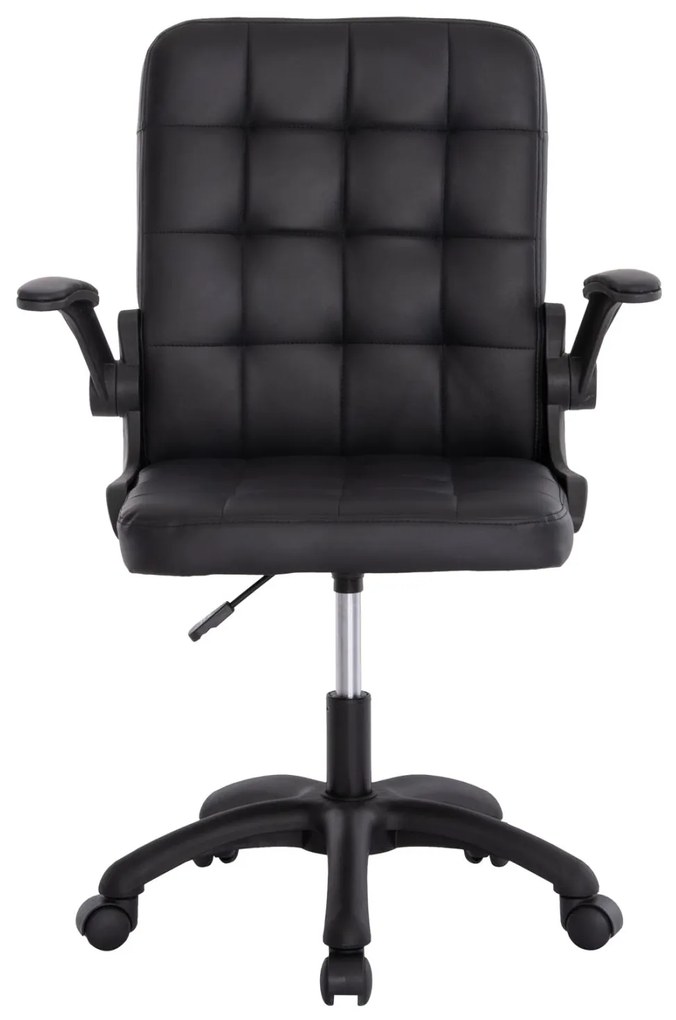 ΚΑΡΕΚΛΑ ΓΡΑΦΕΙΟΥ PORTIMA  ΜΑΥΡΟ PVC-NYLON ΣΚΕΛΕΤΟΣ &amp; ΒΑΣΗ 69x53x98Υεκ.