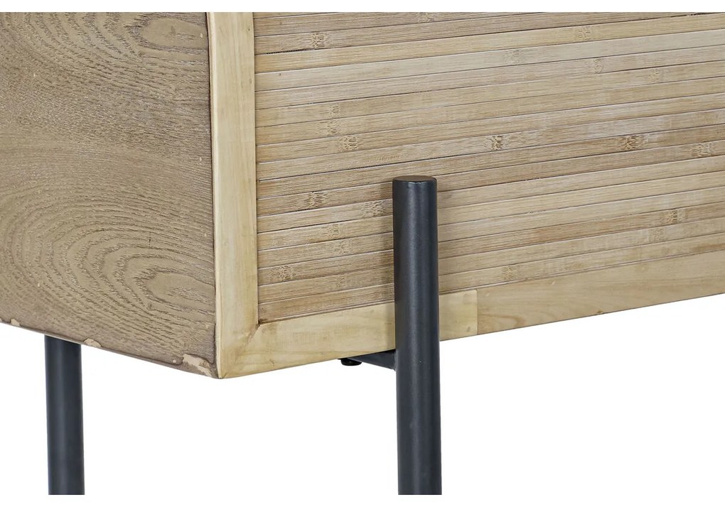 Σκαμπό DKD Home Decor Φυσικό Ξύλο Μέταλλο 120 x 40 x 43 cm