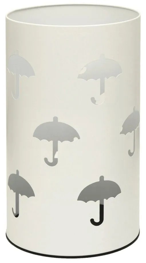 Ομπρελοθήκη 21-033 25x44cm Matte White Pam&amp;Co Stainless Steel