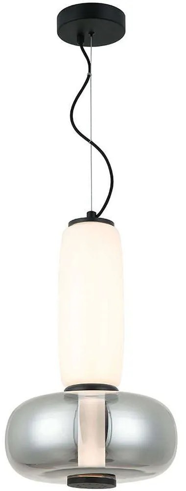 Φωτιστικό Οροφής Avery 4302500 Φ32x150cm Led 1169lm 18W 3000K Smoke-White Viokef