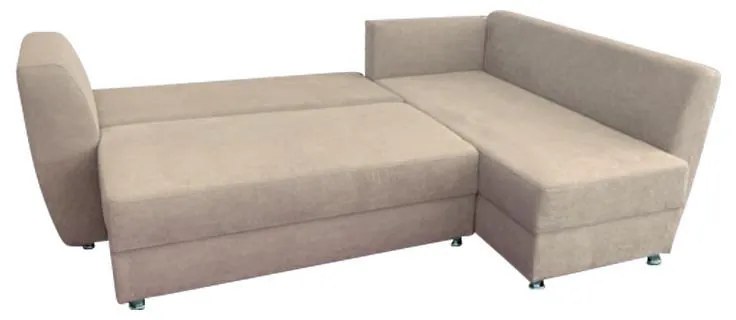 Γωνιακός Καναπές Vita Fylliana Μπέζ 255x176x90 εκ. 255x176x90 εκ.