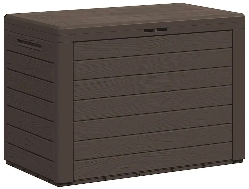 vidaXL Μπαούλο Αποθήκευσης Κήπου Καφέ 78 x 44 x 55 εκ.