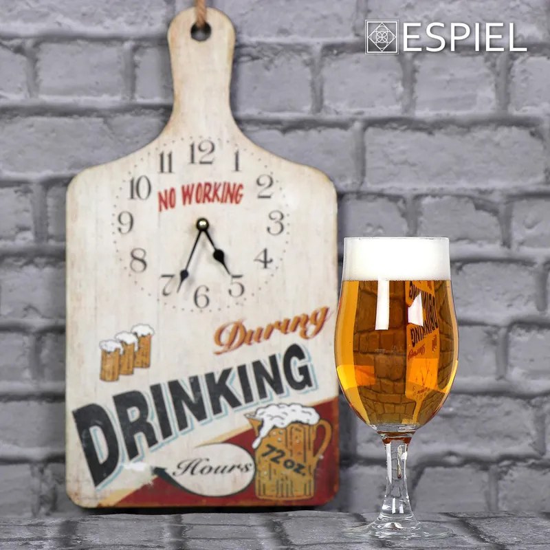 DRAFT BEER 380CC 18.8CM P/648 FLX6.SHR24 (sm) SET 6 TMX - ESPIEL - SP440121K6