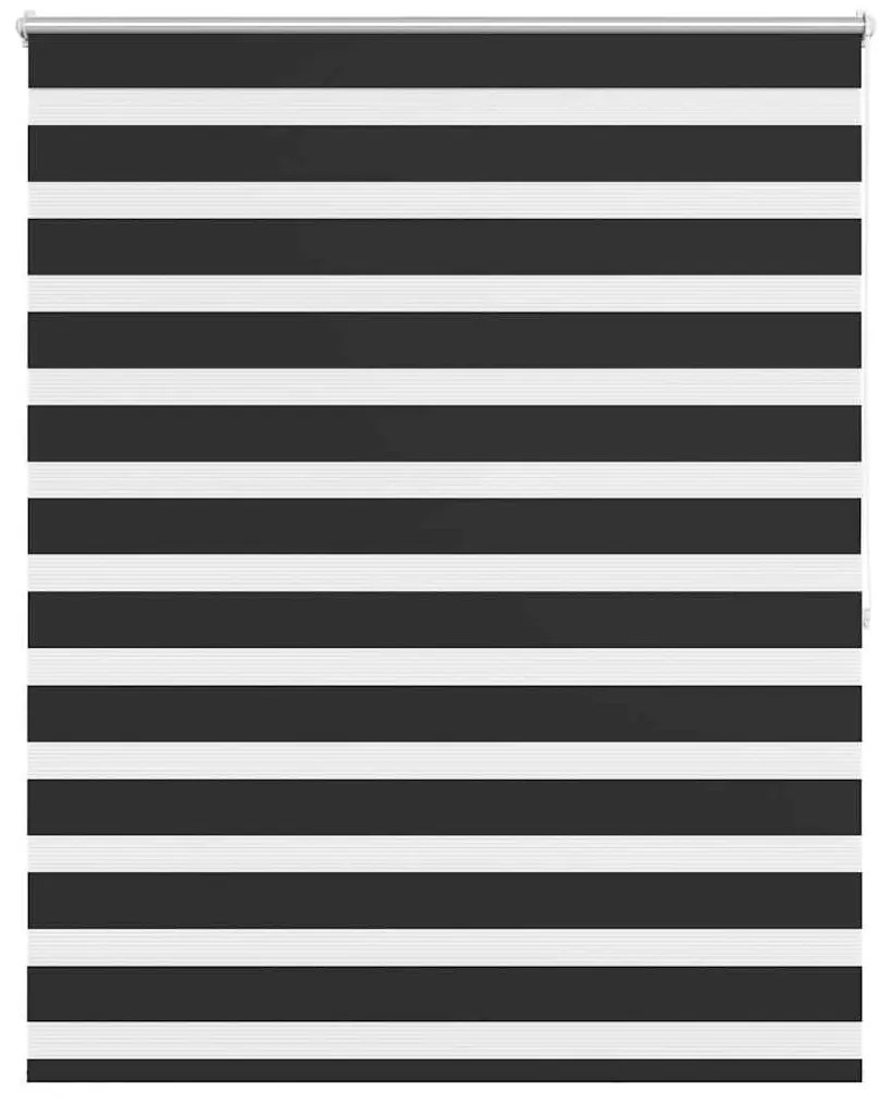 Σύστημα Σκίασης Ρόλερ Zebra Μαύρο 140 x 175 εκ.