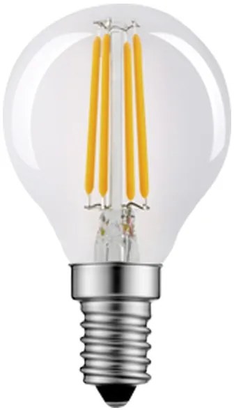 Λαμπτήρας LED Filament E14 Retro 6W 4000K  (10 τεμάχια)