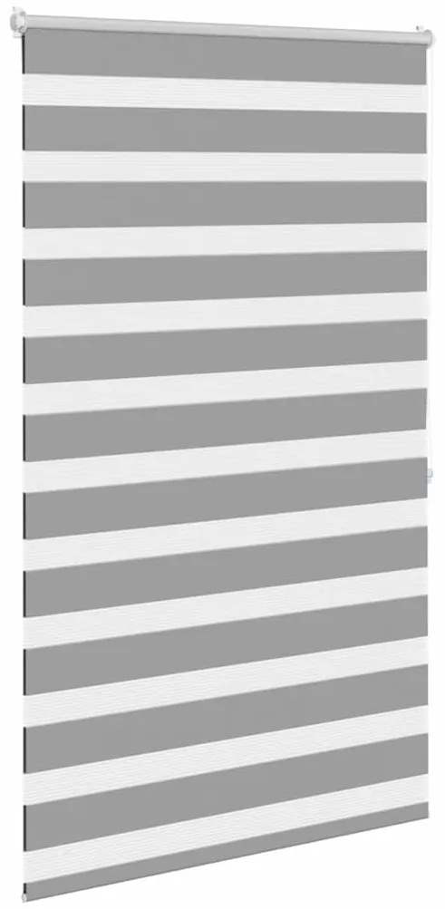 vidaXL Σύστημα Σκίασης Ρόλερ Zebra Γκρι 80 x 175 εκ.